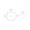 Alfi Brand ALFI brand ABC903-BM Black Matte 16" Modern Square Above Mount Ceramic Sink ABC903-BM - alternate 4